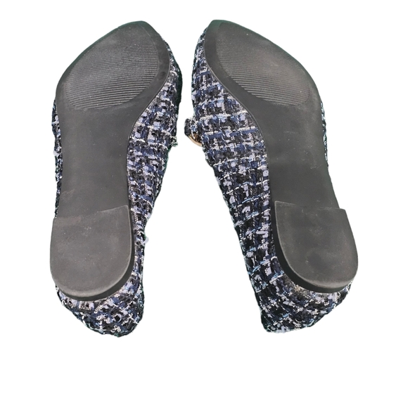 Steve Madden Famed Boucle Chain Detail Loafers size 9.5M - Picture 6 of 7